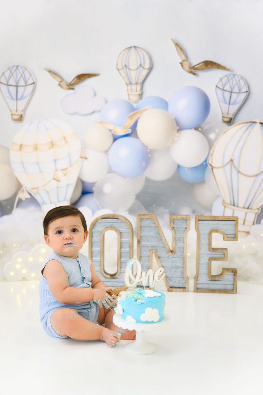 Family Photography in Phoenix, AZ. Cake Smash  &  Milk Bath-