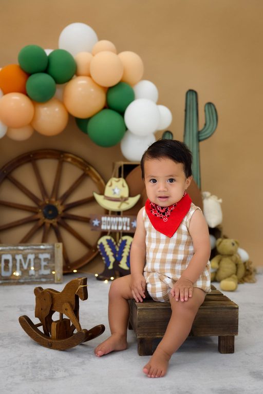 Family Photography in Phoenix, AZ. Cake Smash  &  Milk Bath-